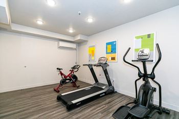 Two fitness centers